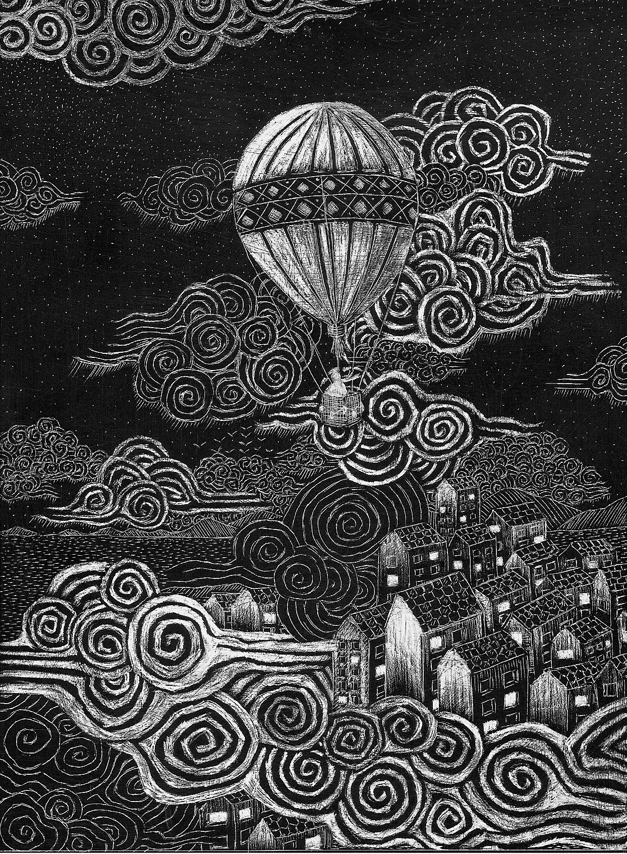 julicapasso:  ILLUSTRATION FRIDAY / TOPIC :JOURNEY TITLE:  A Journey Through the