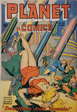 wonderful-strange:  Planet Comics #53, March 1948.
