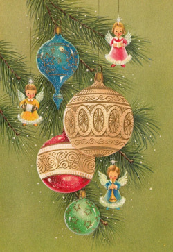 retropopcult:vintage Christmas card
