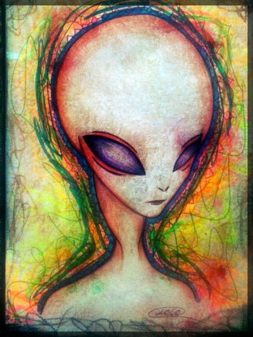 hybrid-alien: Un gris by loto7714