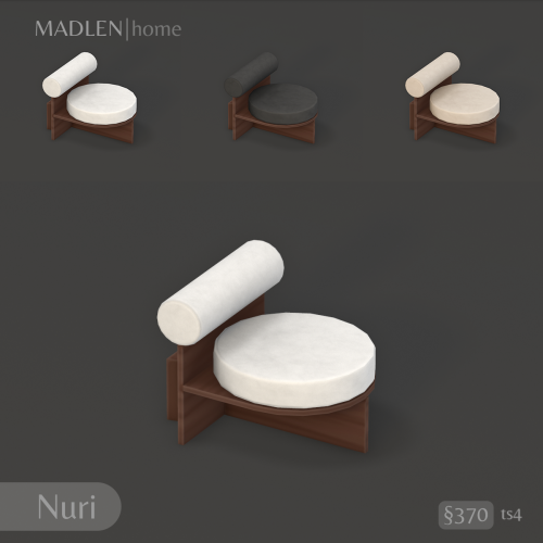 Nuri Living SetThis serene living set will bring you both comfort and exquisite visual pleasure. The