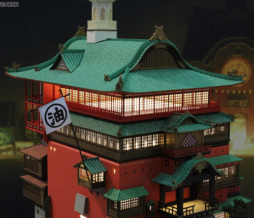 qinni:   [Miniatuart] Limited Edition ‘Spirited Away’ Aburaya (Unassembled Kit)