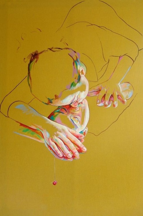 paintdeath:  Cristina Troufa “Amo-Te” (I Love You)