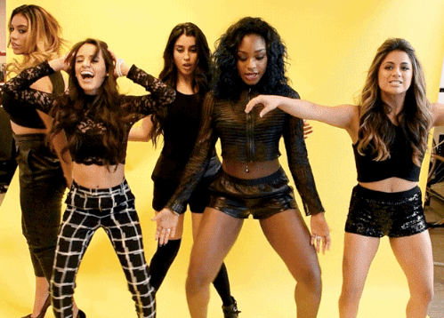 buzzfeedceleb:  Fifth Harmony recreates iconic Spice Girls moves. 