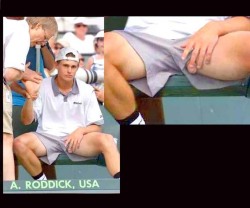 goodbyenoyouarestraight:  expmceleb:  &lsquo;Andy Roddick&rsquo;  Omfg I used to be so infatuated w him