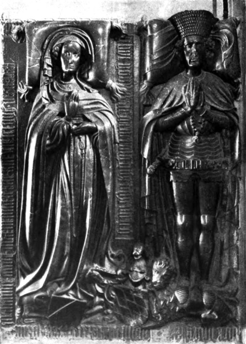 Efiggies of Ursula von Teck and her husband, 1432