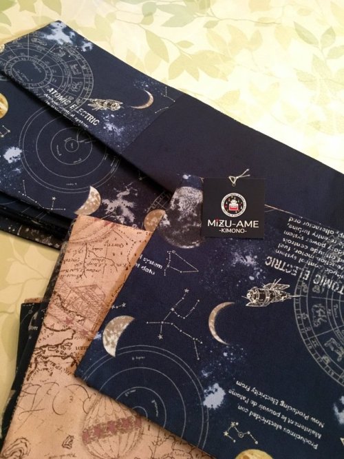 Satellite and constellation men+women matching obi by MizuAme (picture seen on)