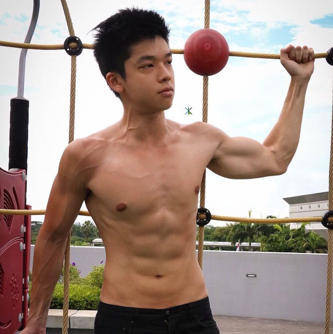 autumnstory48:  thywildfun:  Bryan. Yummy. 20 years old i suppose ?  Reblog