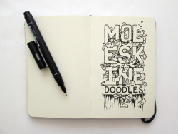 thinkleftandthinkright:  &ldquo;Moleskine Doodles&rdquo; by Kerby Rosanes  