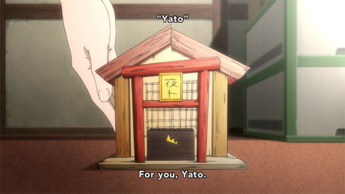 yeswaimegan:  noragami aragoto | ep 7 - why are you obsessed with having a shrine?!