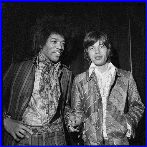 serpentinesheldonserpentine:With Jimi Hendrix