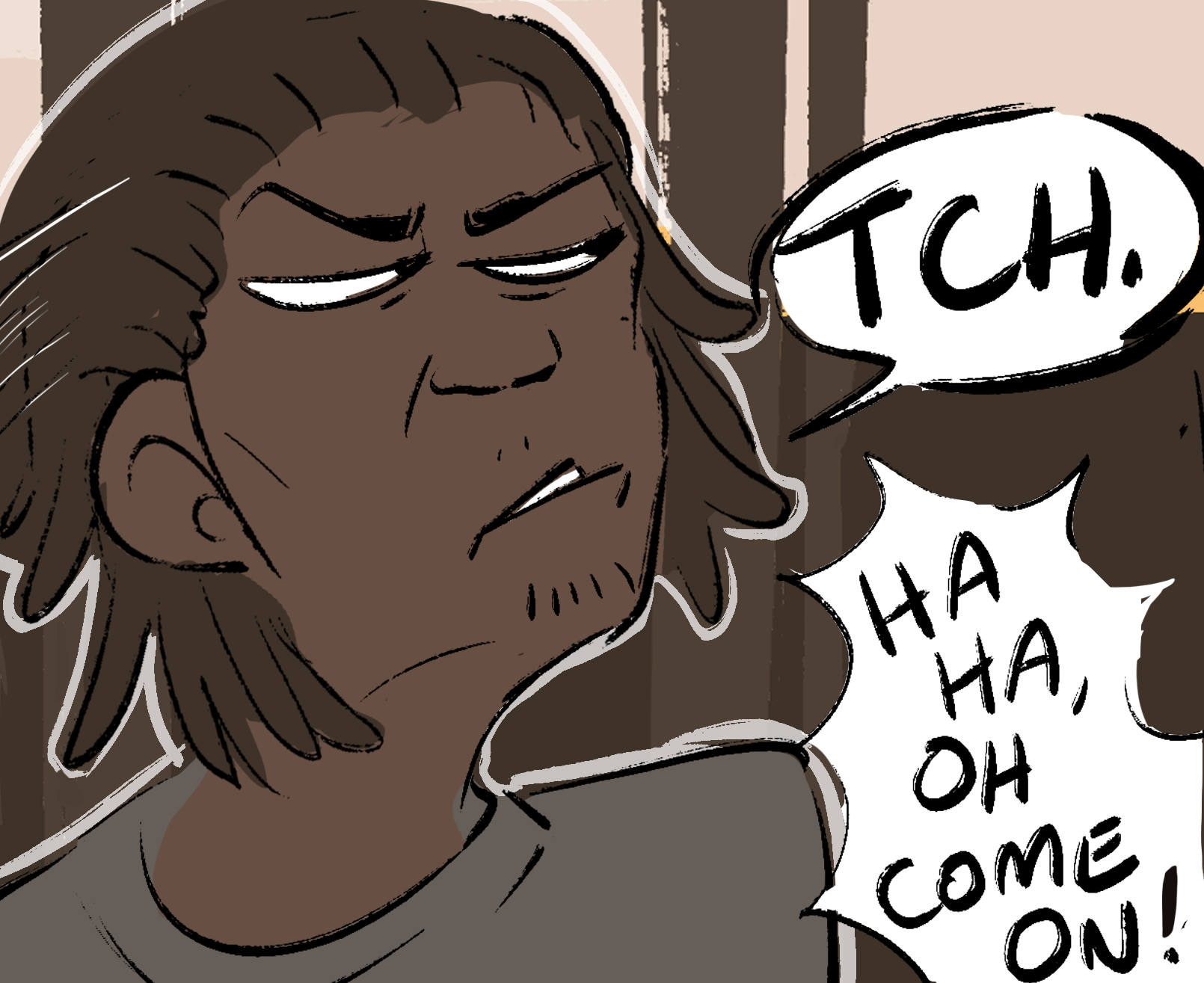 orangelemonart:True thing that happened on the subway a while ago. Cant believe that