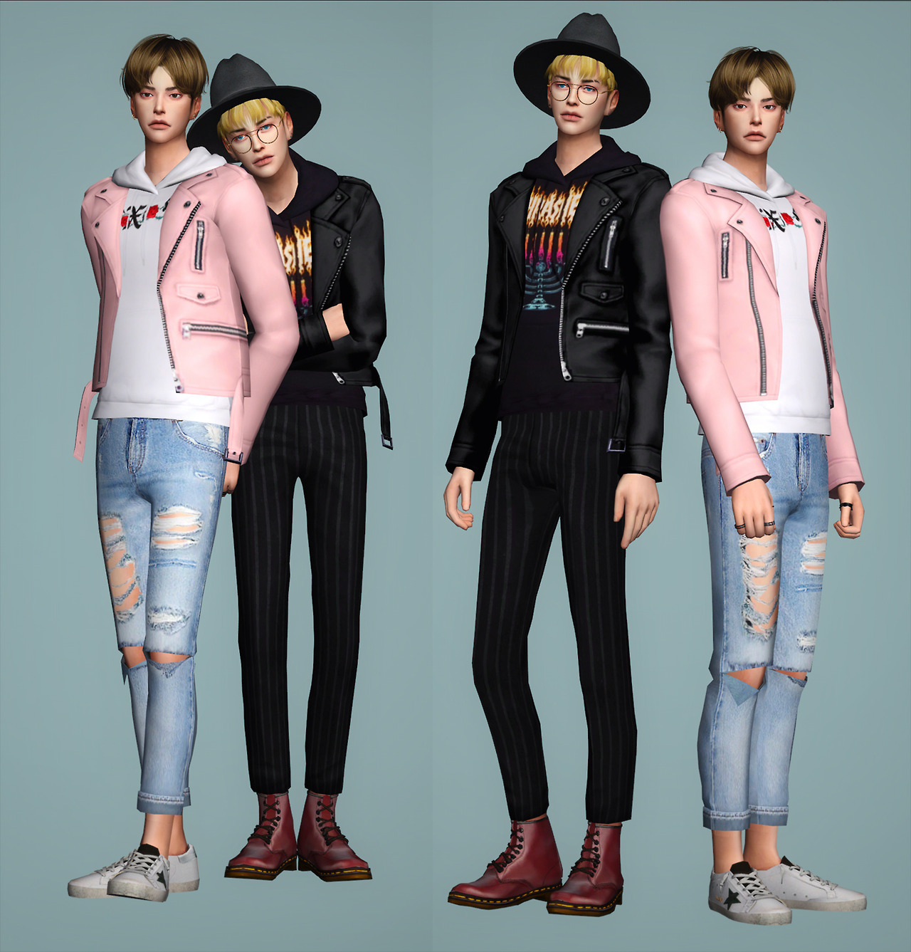 Сайт симс модов. Амонг симс 4. SIMS 4 одежда femboy. SIMS 4 male clothes korean.