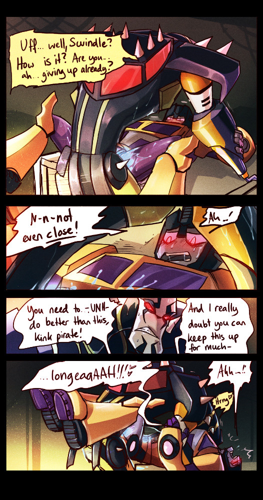 schandbringer:  Colors by the amazing  larbestaaargh. Outlines &amp; Script by