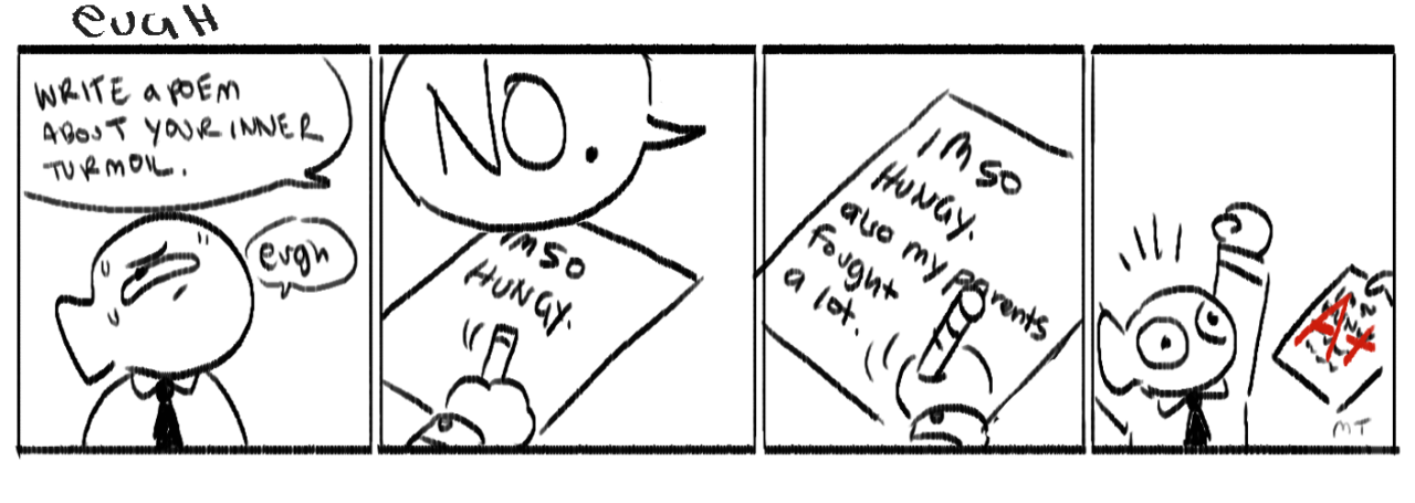 tangarang:  some adventures of me in creative writing class! 