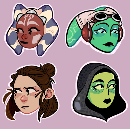 corporal-hearts:some stickers of some gorls!