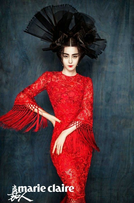 Fan Bingbing by Chen Man for Marie Claire China, January 2015