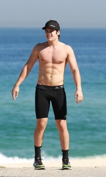 male-and-others-drugs:   Nicolas Prattes shirtless
