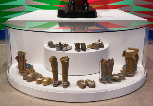 “Moccasins are often compared to our western and Eurocentric perception of shoes which are pro