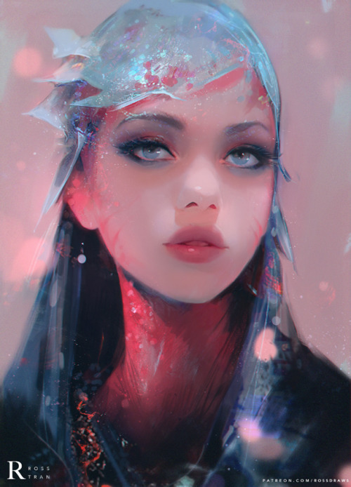mi-meng:  Vermillion by rossdraws 