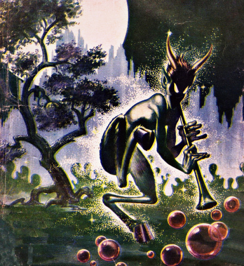 starrywisdomsect: Detail of the cover art by Frank Kelly Freas for the November 1950 issue of Weird 