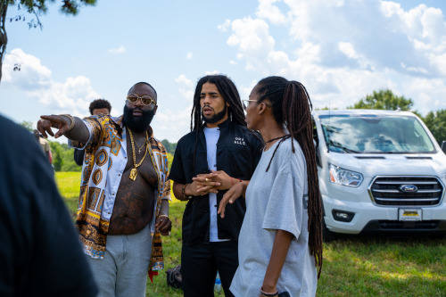 Skip Marley video shoot for “Make Me Feel” featuring Ari Lennox and Rick Ross. Photograpghs by Jonat