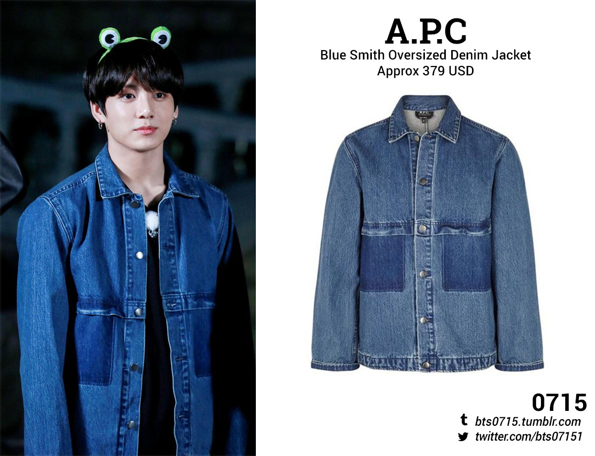 Jungkook #JK #BTS  Denim jacket, Fashion, Jackets