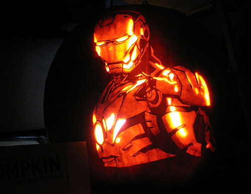 slurpees-and-allthatgoodshit:  Happy Halloween Everyone! - Lisa Superhero Pumpkins Part 1 