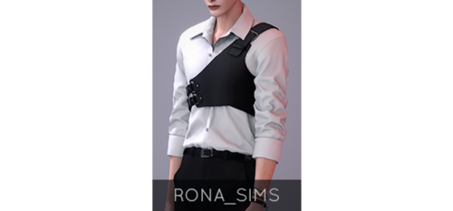 rona-sims: [RONA]﻿ LIVED Harness Shirts TS4New mesh10 SwatchesHQ Compatible[T.O.U]Do not re-upload &