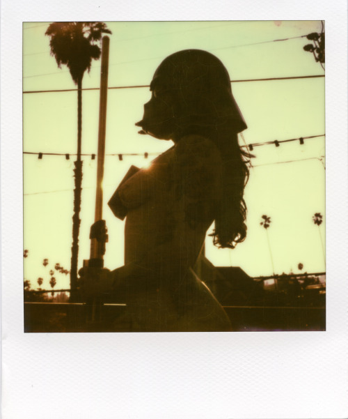 derekwoodsphotography:  “I’ve been waiting for you, Obi-Wan. We meet again, at last.” Radeo. LA. 2013. Polaroid 1007. 