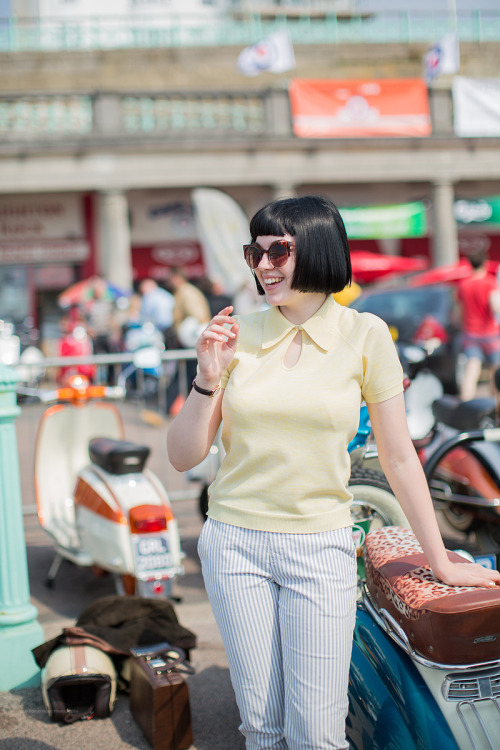 “I don’t want to be the same as everyone else, that’s why I am a mod”Mod Weekender, Brighton UK 2016