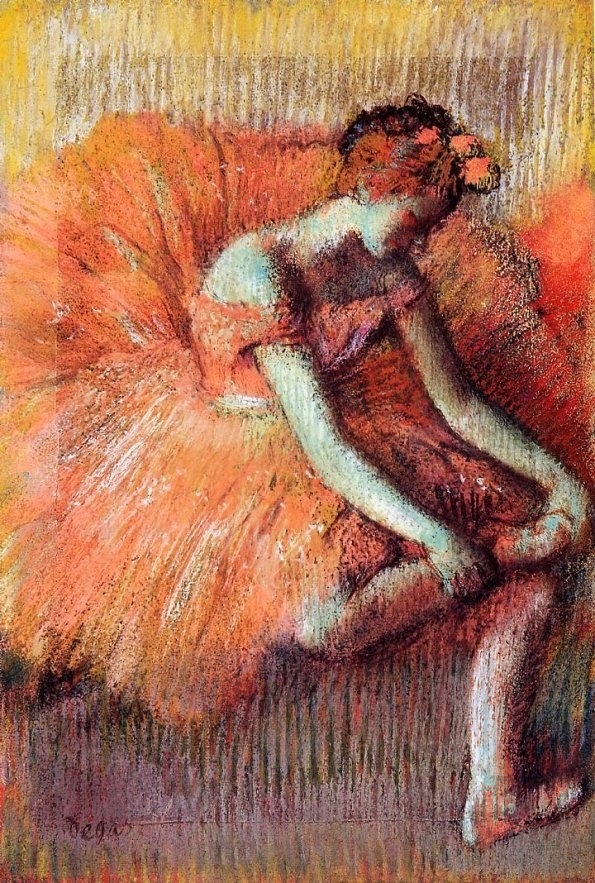 plathian:  The Degas Dancers What is so extraordinary about Degas is his ability