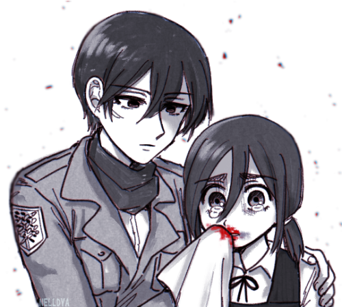 Mikasa protecting Gabi was one of my favorite things in this chapter, so here it goes