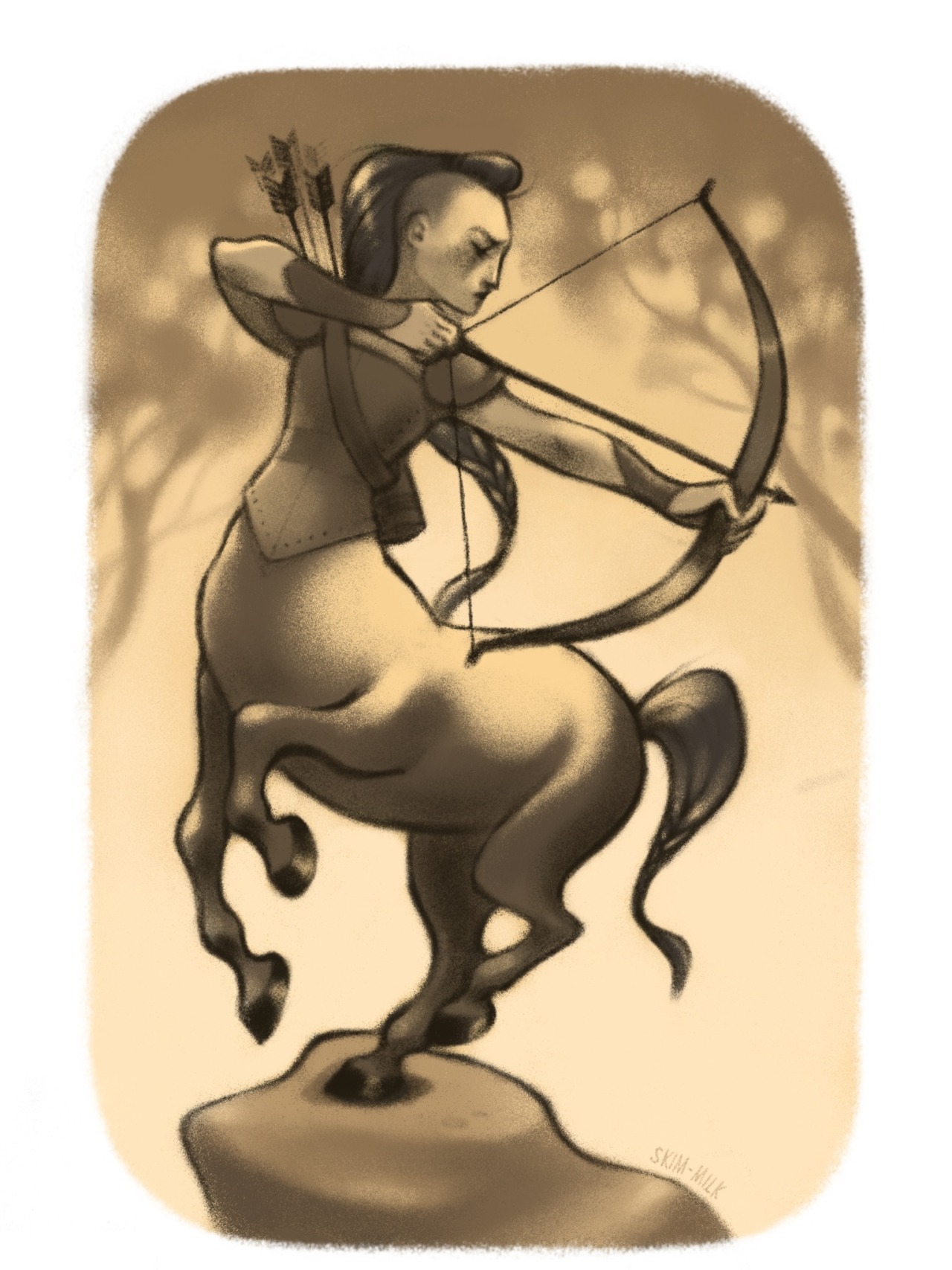 30 day monster girl challenge
Day 2: Centaur