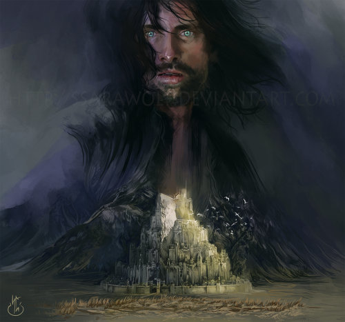 faerytale-wings: sigun-i-loki: Heir of Isildur by Ssarawolf. Holy poo, this is lovely.