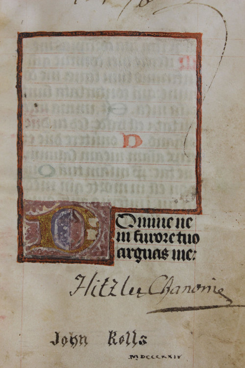 muspeccoll: Manuscript Monday We recently posted about the acquisition of an illuminated processiona