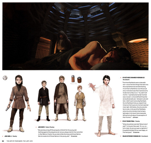 youcannotpartywithyourpantsup: Collected works from The Art of Star Wars: The Last Jedi, published b