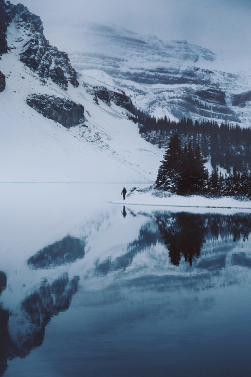 karl-shakur: ▪️ Karl-Shakur  ▪️ Instagram Bow Lake, Banff National Park