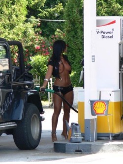 professoroflust: Filler Up!  Flashing Friday