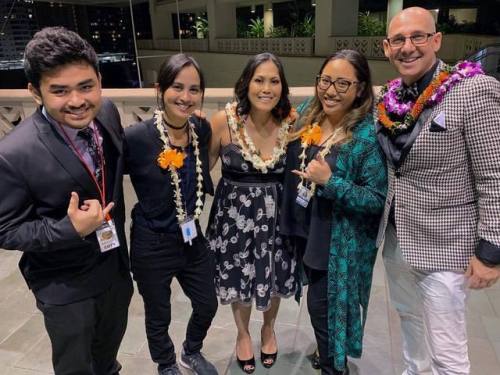 Team Poi Planet came out in force last night at the Nā Hōkū Hanohano Awards #PoiPlanet #TeamWorkMak