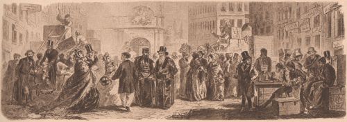 The Jews in Brühl during the Sabbath, G. Sundblad. Unknown Year. xLeipzig has had a Jewish populatio