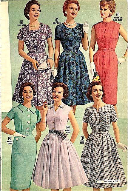 peachesodell:Mary, Karen, Ann, Janet, Gwen and Cynthia are ready for the weekend.A wash and a set in