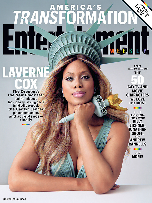 entertainmentweekly:  Orange is the New Black’s Laverne Cox stars in our first