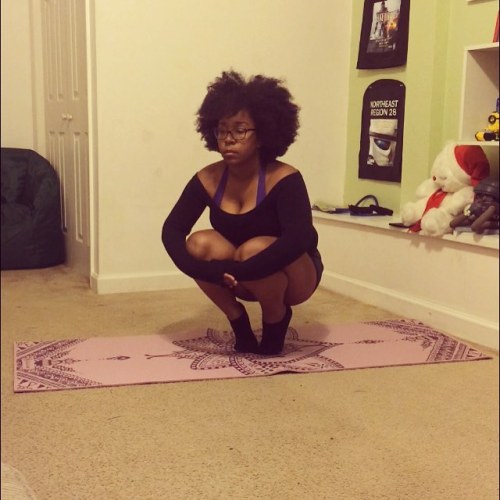 choice36c:Thick Hot Black Ebony Yoga Goddess Veronica Stay Cheesin Boo.