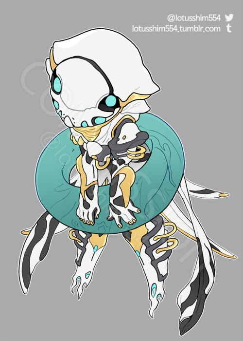 Doing one by one…commission some Warframe things