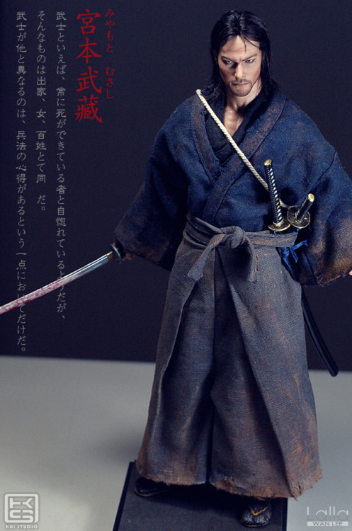 2winpeaks:Miyamoto Musashi “Vagabond” Custom figure