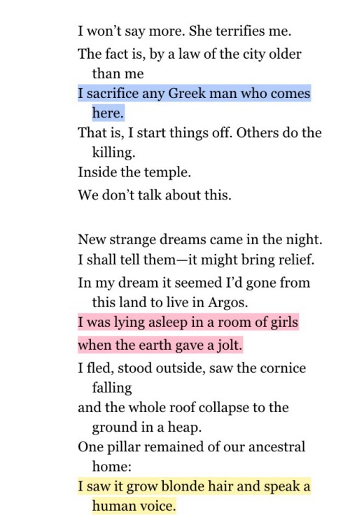 peach-blossom-spring: elanormcinerney: Euripides | Iphigenia among the Taurians | Translated by