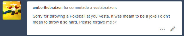 vestabraixen: @amberthebraixen TREAT HIM TO DINNER!!!!  End of the mini arc  x3