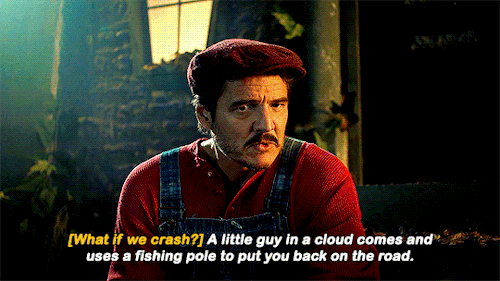 Pedro Pascal As Mario In SNLs HBO Mario Kart (The Last Of Us Parody)