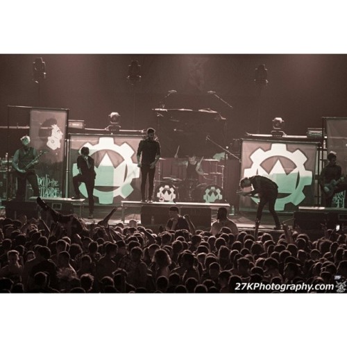 Crown The Empire playing in Rochester, NY at the Main Street Armory on 3.26.14. @crrowntheempire @re